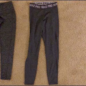 dark gray nike leggings
